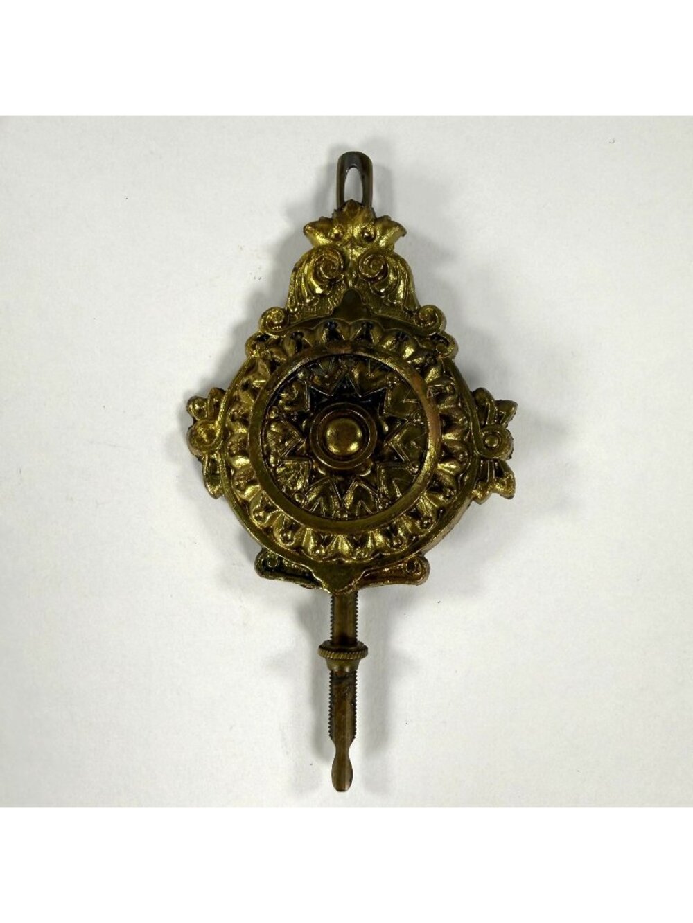 Sessions Gingerbread Clock Swinging Pendulum Adjustable Threaded Replacement